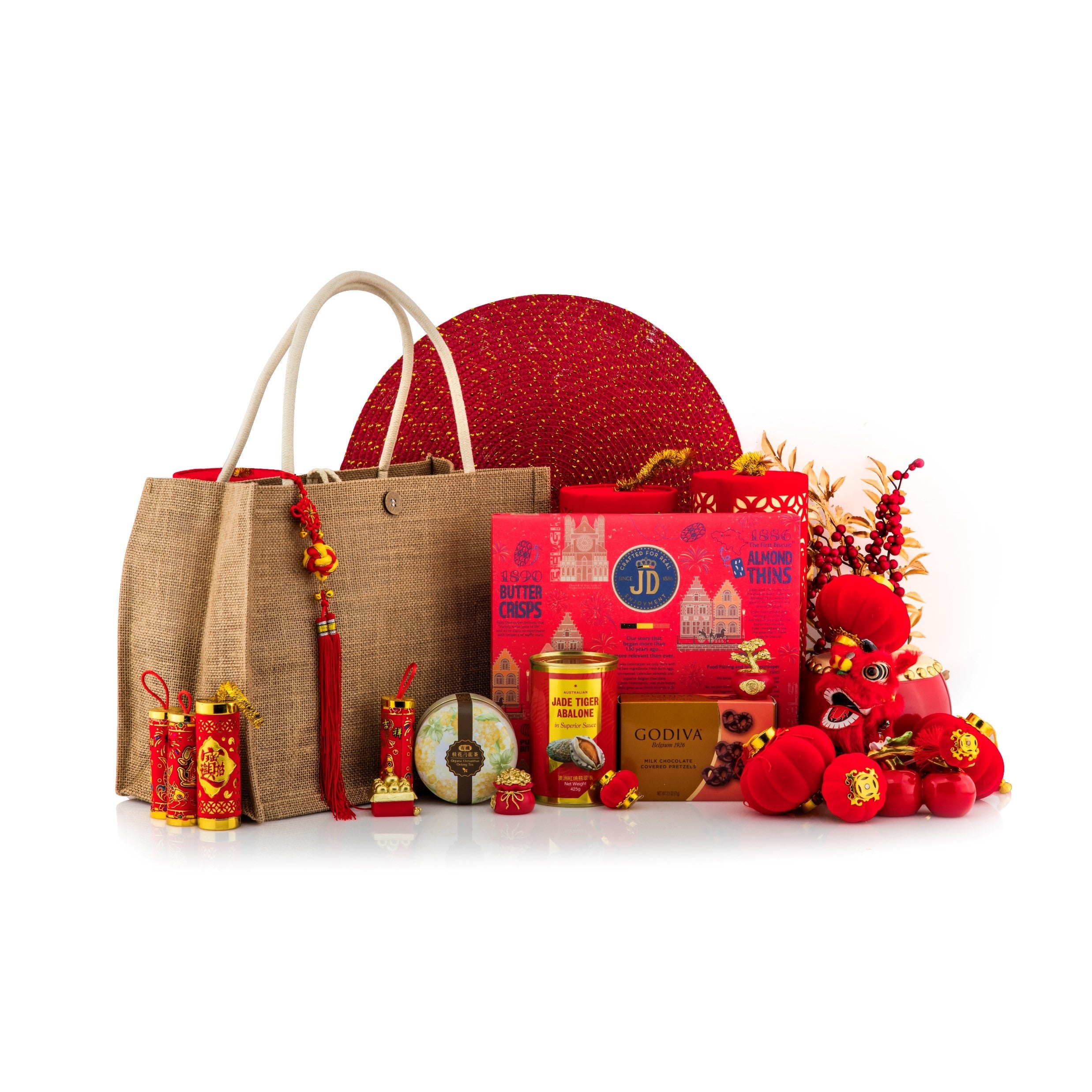 Chinese New Year Eco Jute Gift Bag B