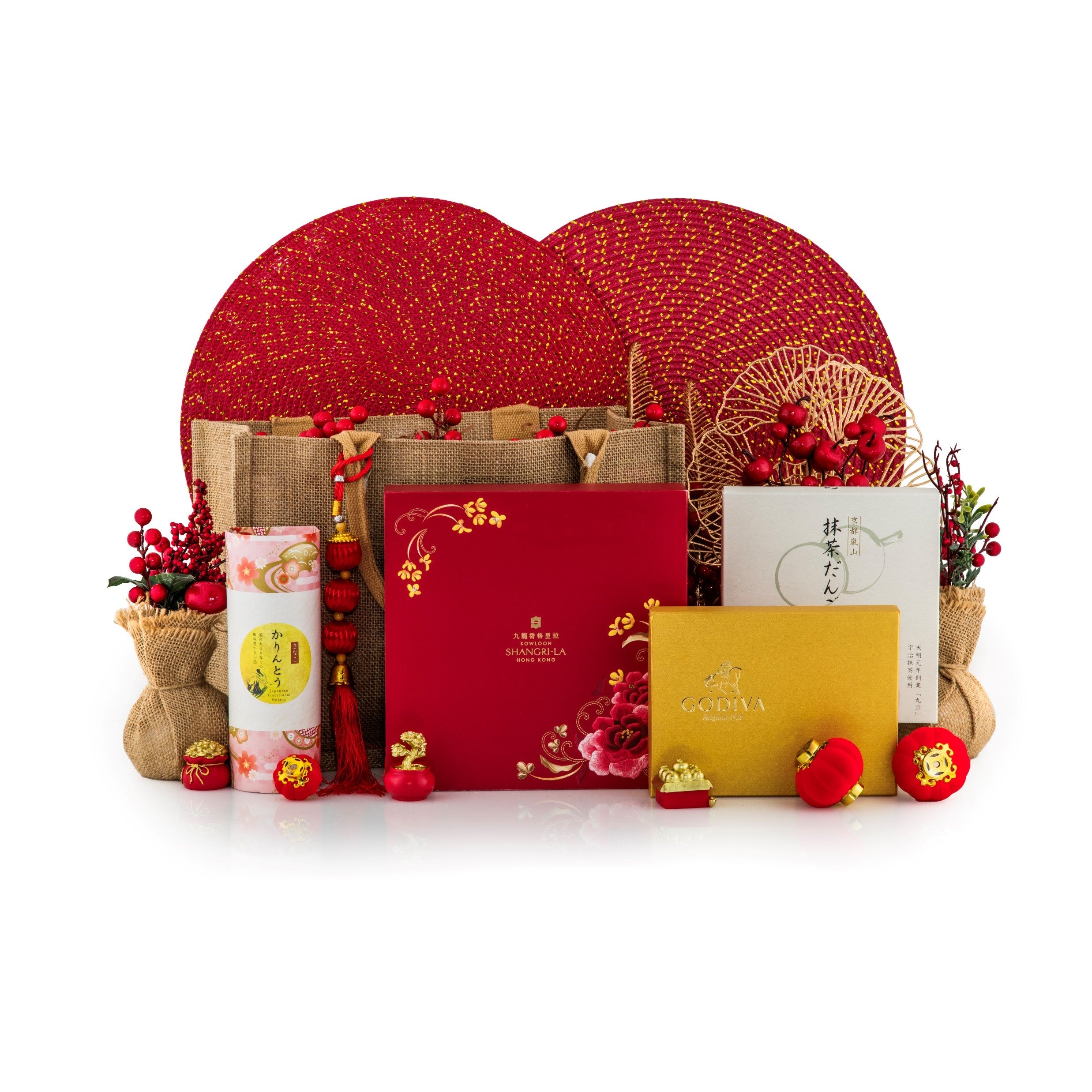 Mid Autumn Eco Jute Gift Bag C 中秋環保禮物袋 C