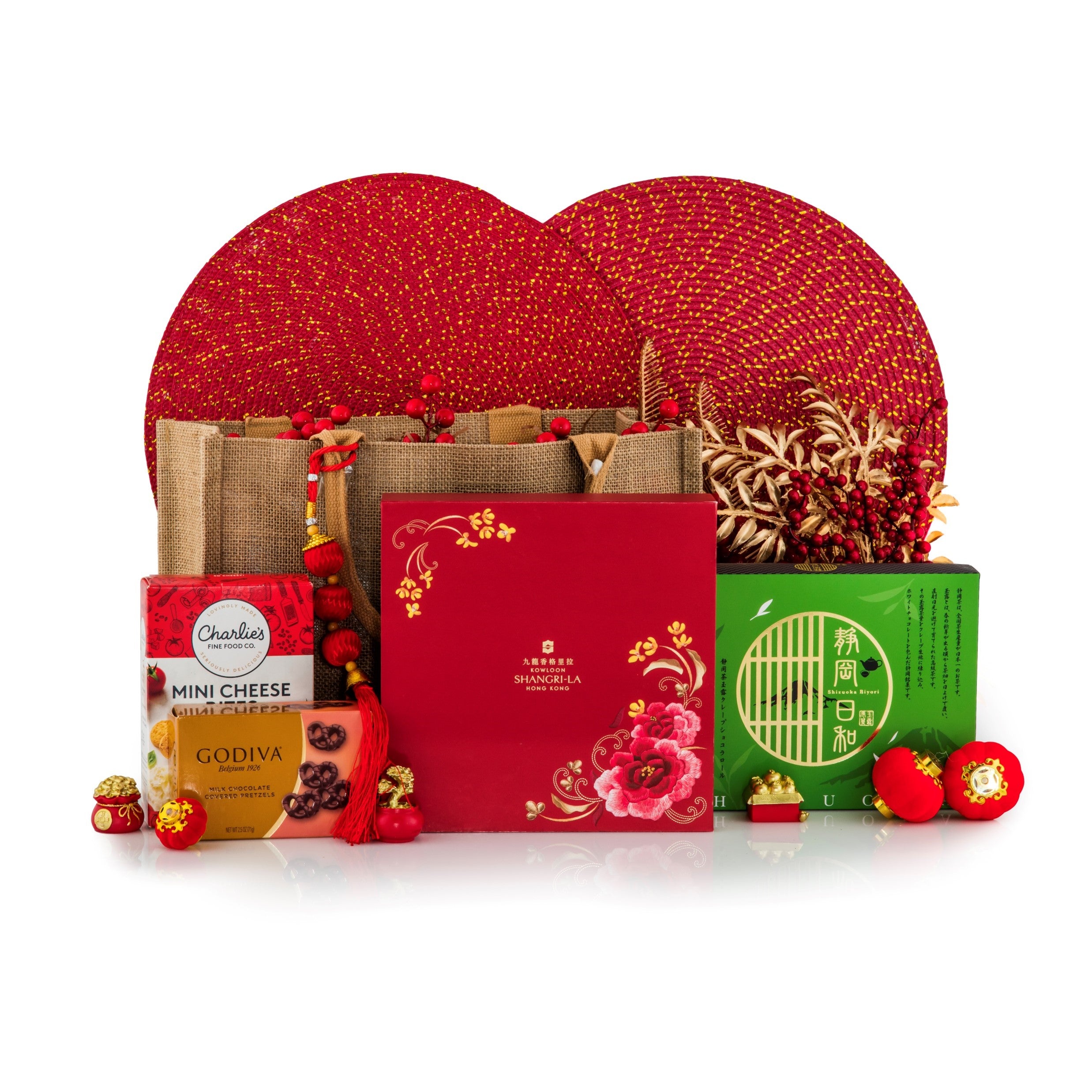 Mid Autumn Eco Jute Gift Bag D 中秋環保禮物袋 D